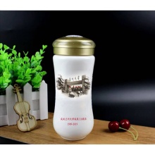 青花瓷象牙白水杯