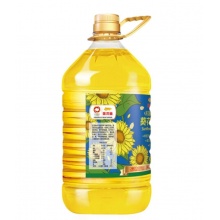 金龙鱼 食用油 物理压榨葵花籽油6.18L 