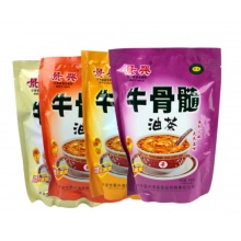 西北特产甘肃平凉景兴牛骨髓速溶油茶方便速食早餐夜宵八宝粥咸芝麻糊1袋包邮 