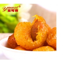 亚可喜甘草杏500g 蜜饯果干零食 红杏干杏脯杏肉精品水果干甘肃特产 酸甜适中 
