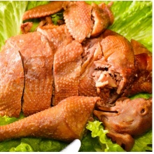 甘肃特产正宗张宽静宁烧鸡扒鸡真空小吃卤菜熟食盐焗鸡包邮 