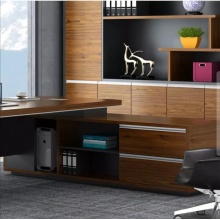 优宜（YOE.FTY）上海办公家具 老板桌 简约现代老板办公桌 大班台主管桌总裁桌经理桌椅组合 副柜侧左 订做尺寸颜色具体联系客服